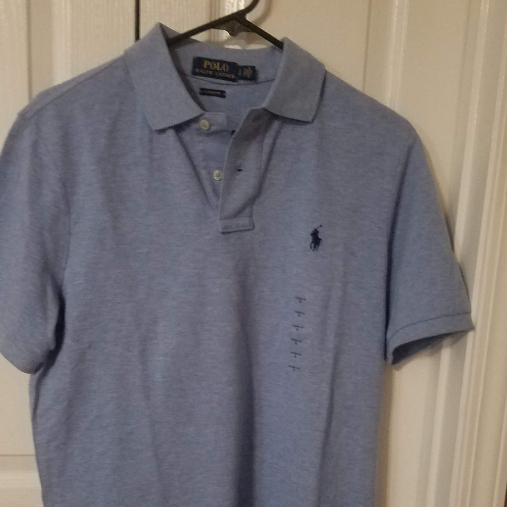 Brand New Blue Mens Polo By Ralph Lauren Shirt Brand New Blue Mens Polo By Ralph Lauren Shirt